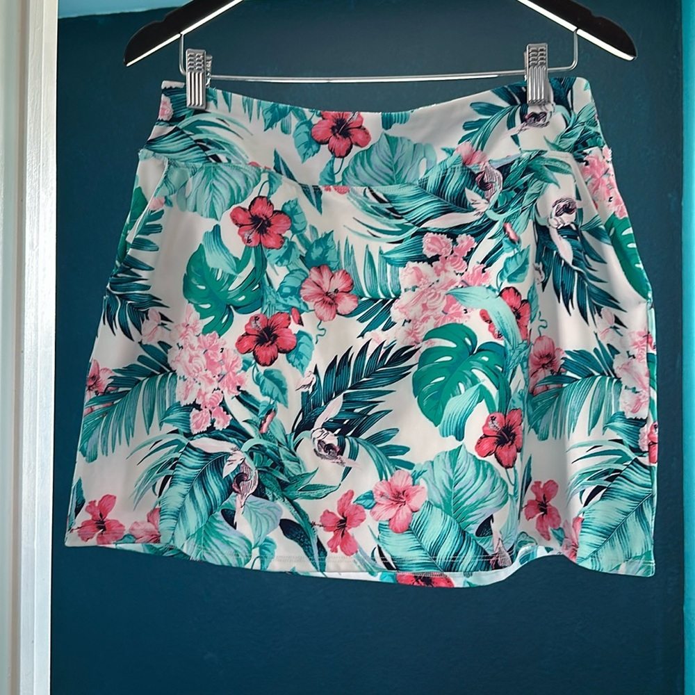Tommy Bahamas Golf & Tennis skort tropical L preowned